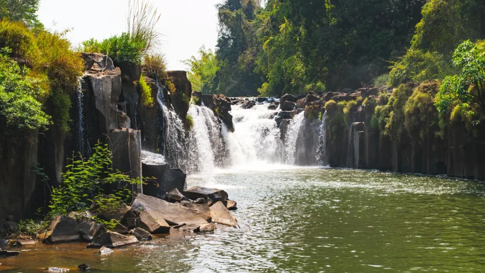 Tad Pha Suam Falls, cascada de Laos