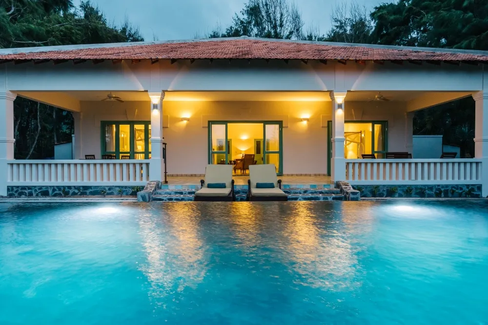 Colonial style villa at Poulo Condor Con Dao