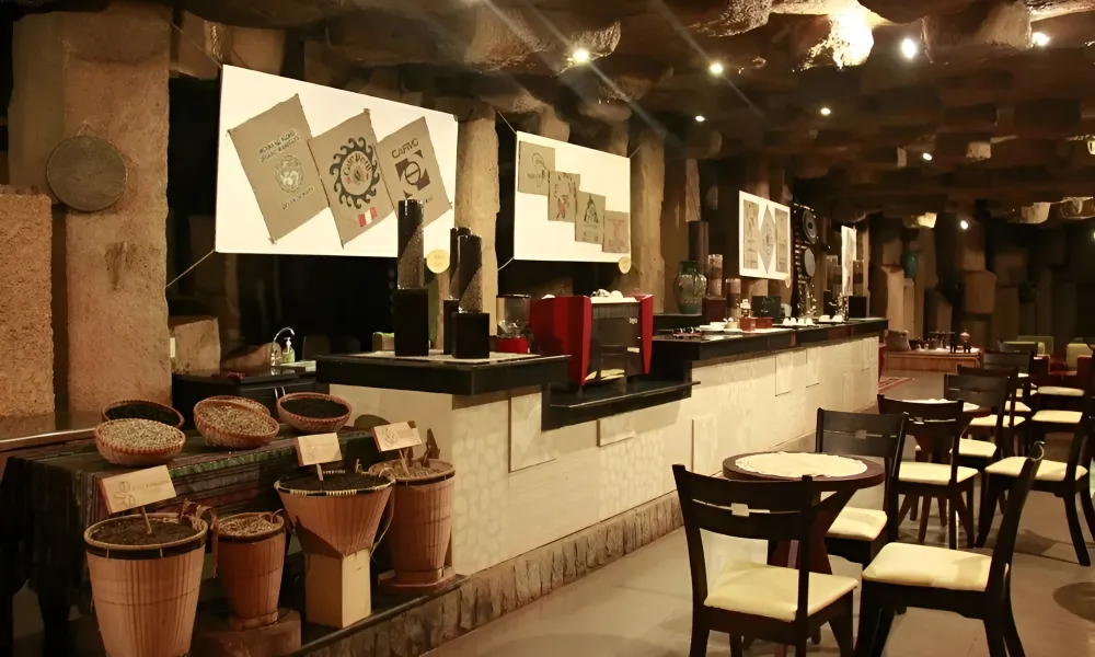 village du café Trung Nguyen