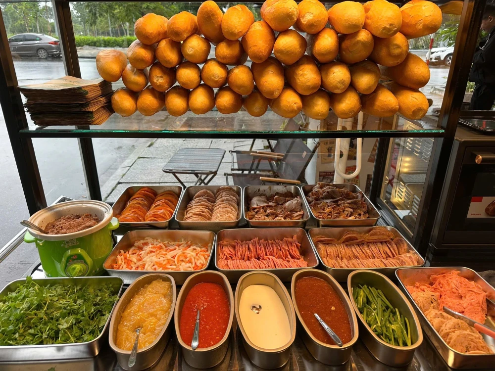 Los ingredientes del bánh mì