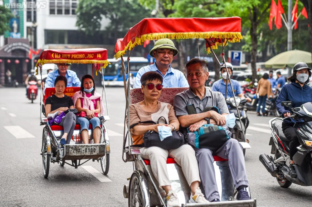 Parcourir le Vieux Quartier de Hanoï en cyclo