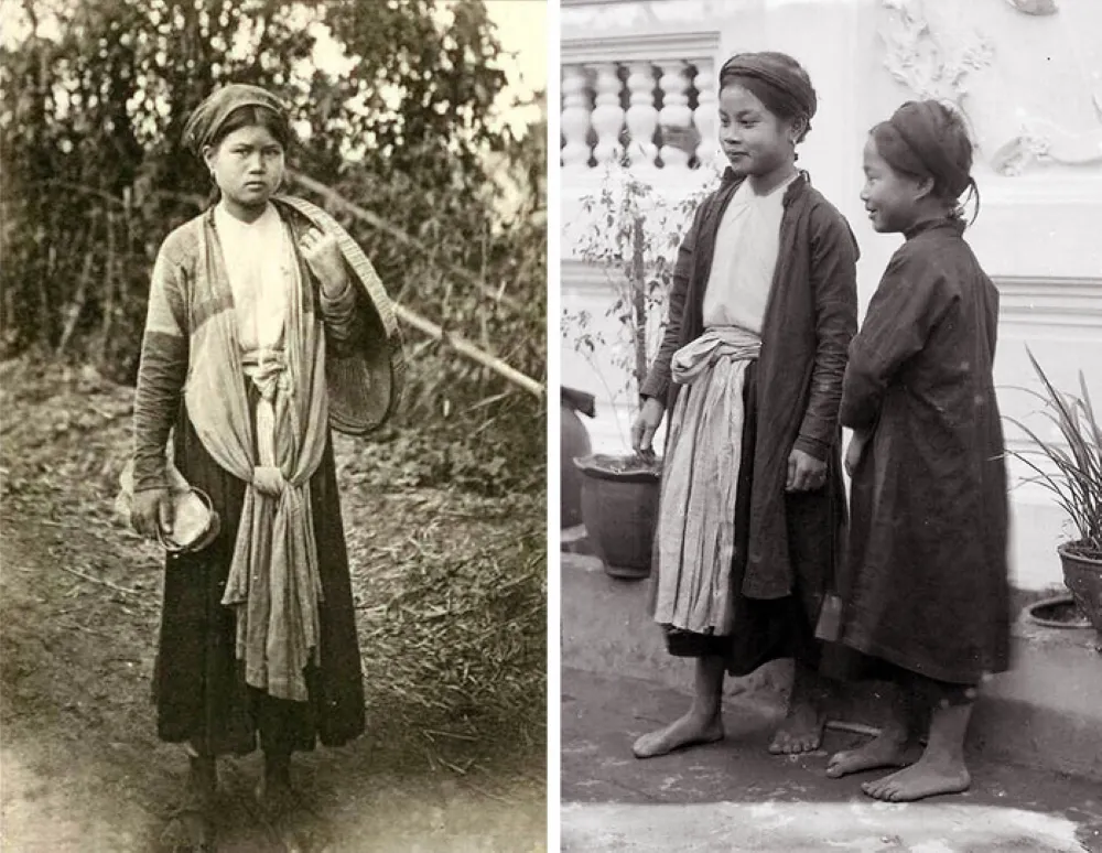 ao tu than el origen del ao dai vietnam