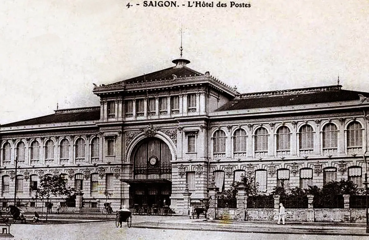 saigon central post office in the past
