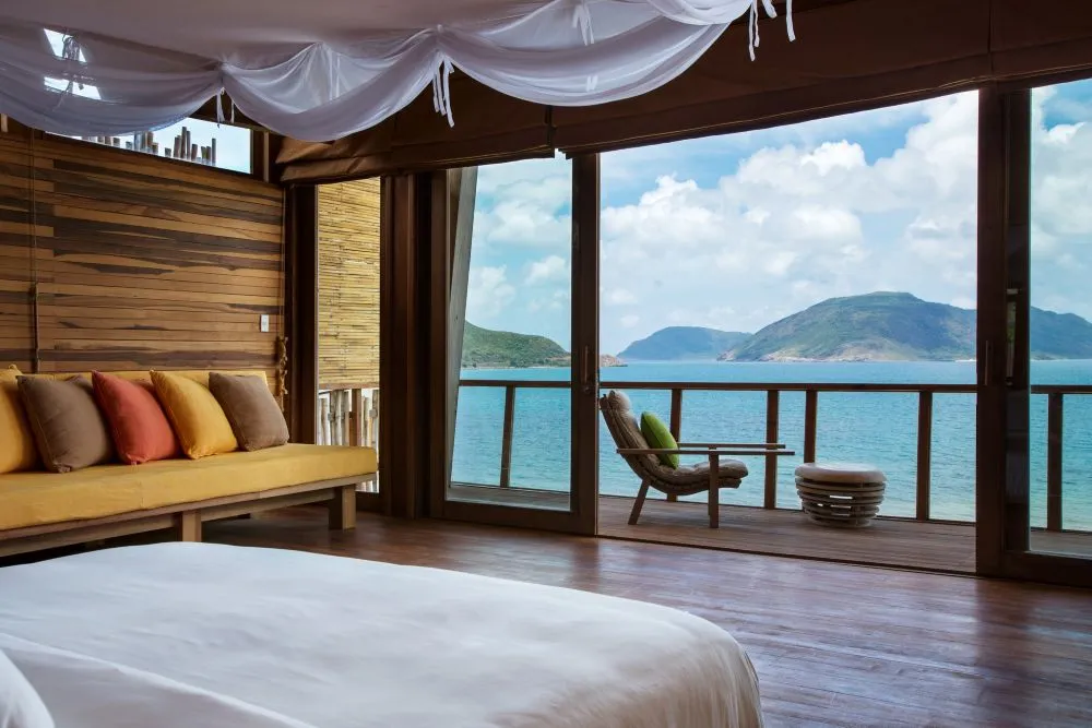 beachfront villa at Six Senses Con Dao resort