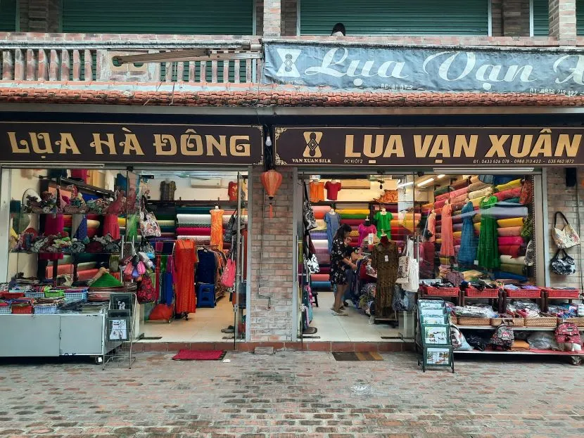 store in van phuc silk village