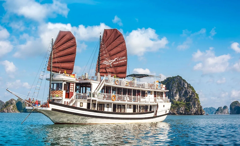 croisiere swan, baie de bai tu long