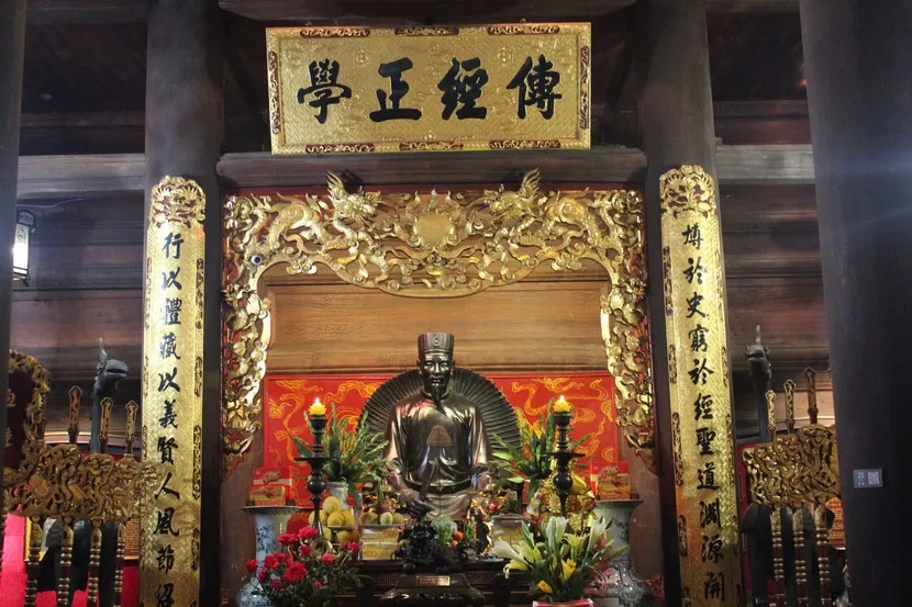 tempio della letteratura hanoi chu van an