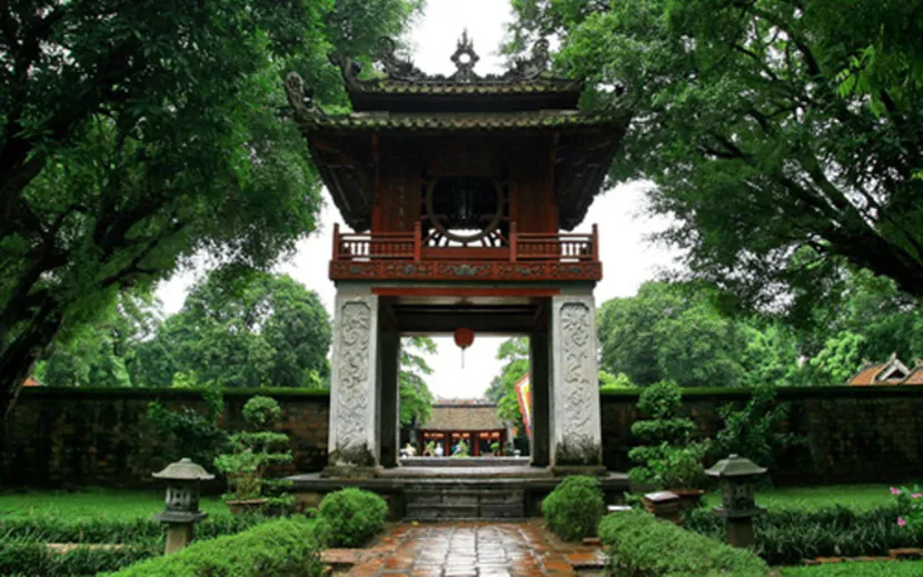 tempio della letteratura hanoi khue van cac