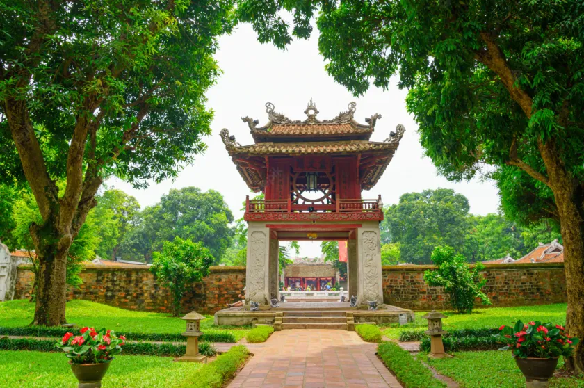 Tourist attractions in Hanoi  Temple of Literature