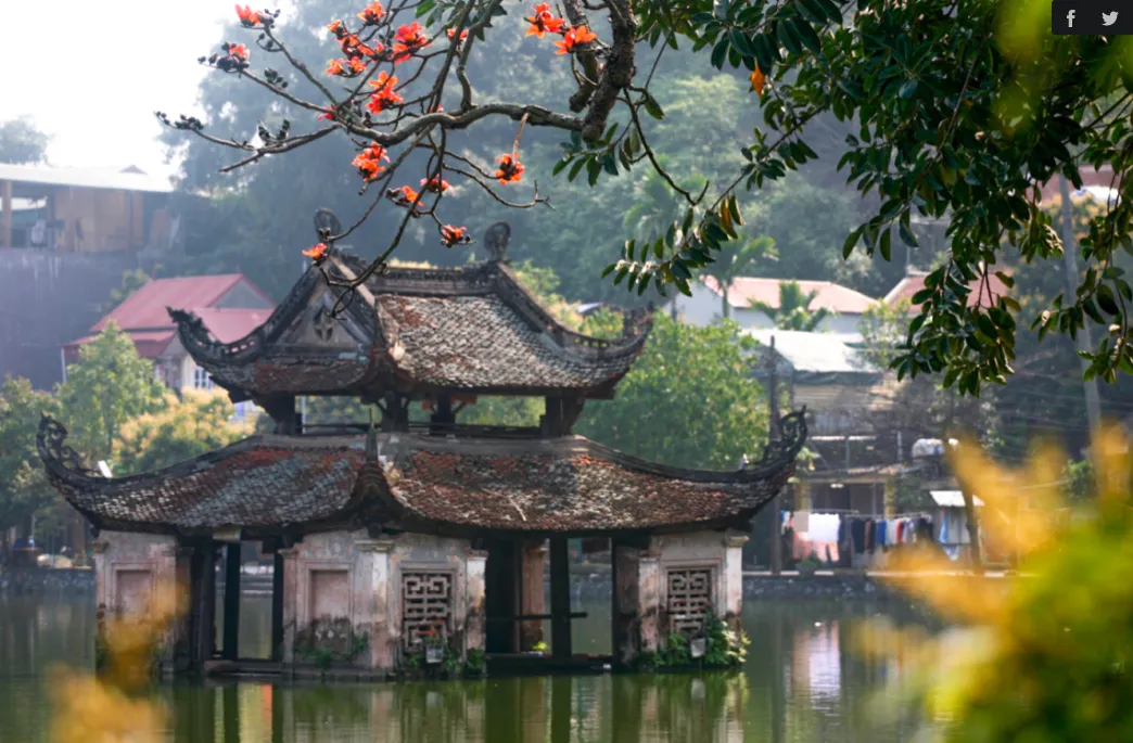 Explore A Traditional Bamboo Fish Trap Craft Village near Hanoi