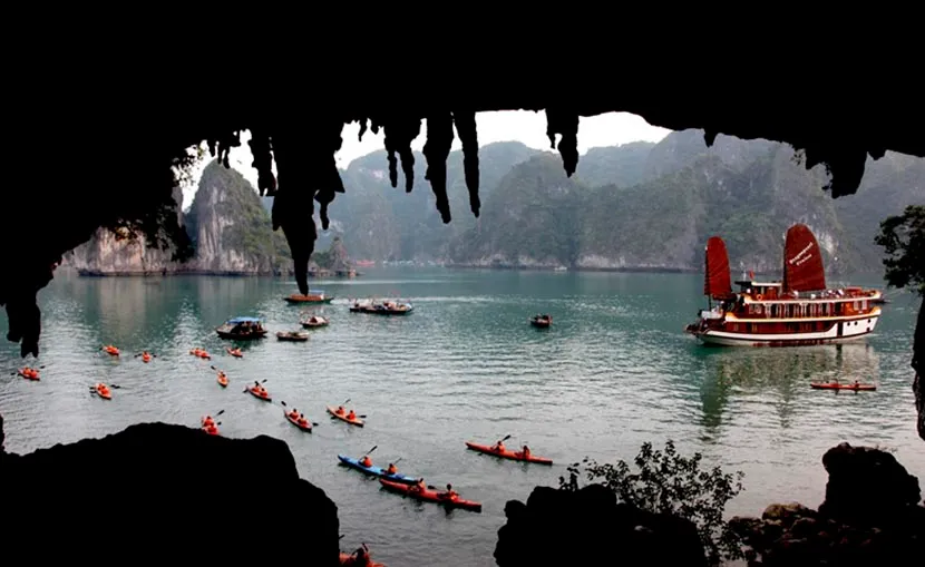 things to do in halong bay bo nong cave