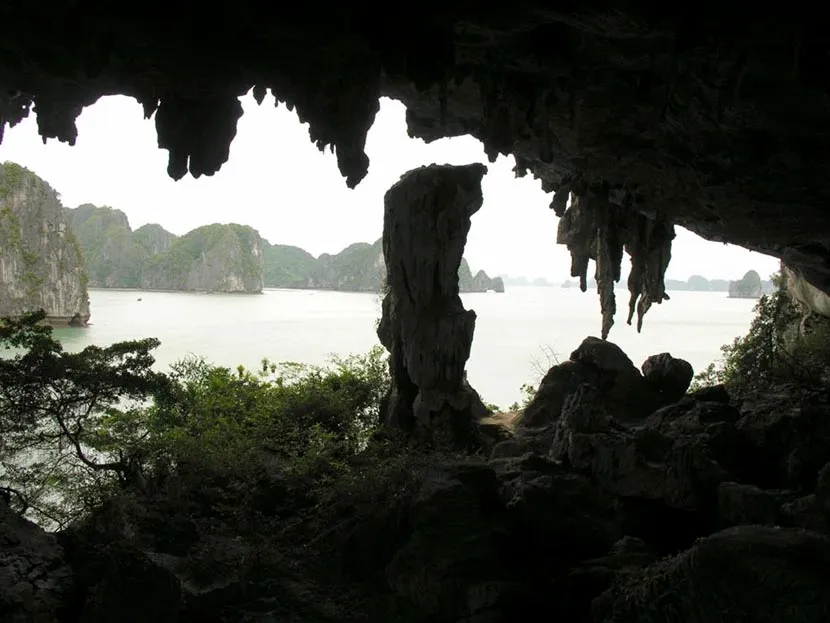 things to do in halong bay trinh nu cave