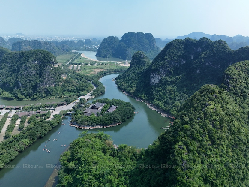 trang an boat ride