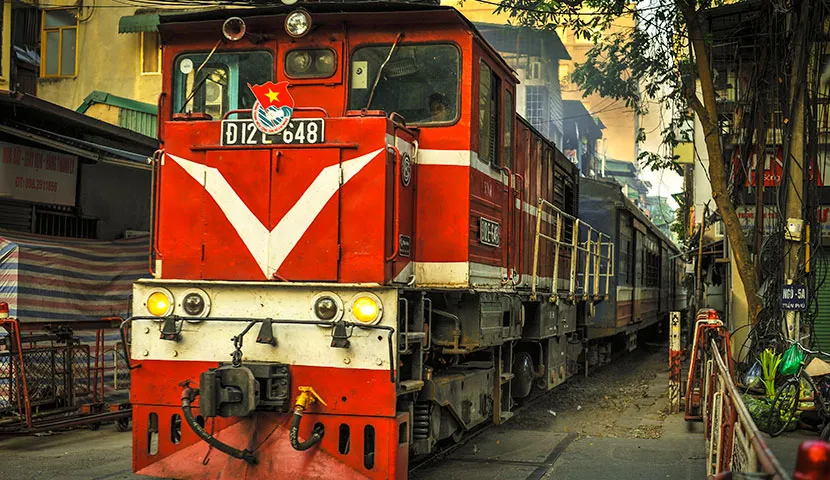 mezzi di trasporto vietnam muoversi treno