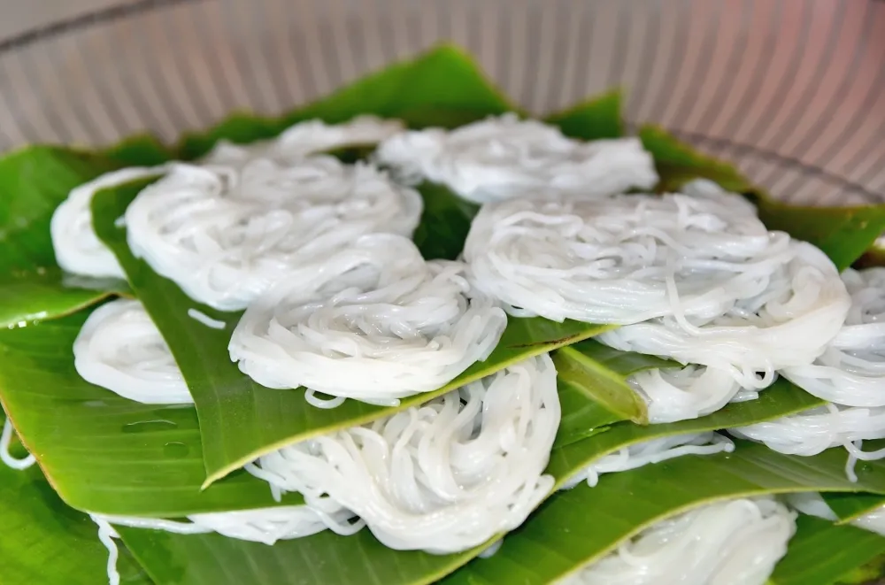a type of Vietnamese rice vermicelli noodles vermicelli sheets