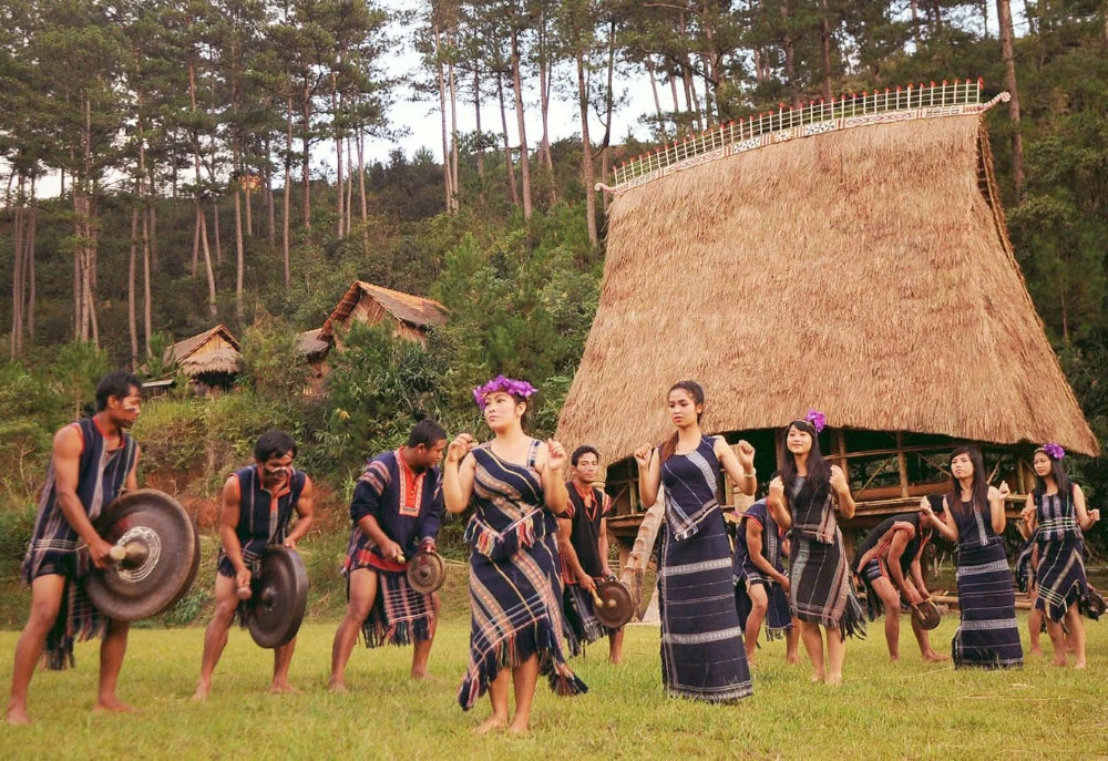 Costumes are heritages of Vietnamese ethnic people