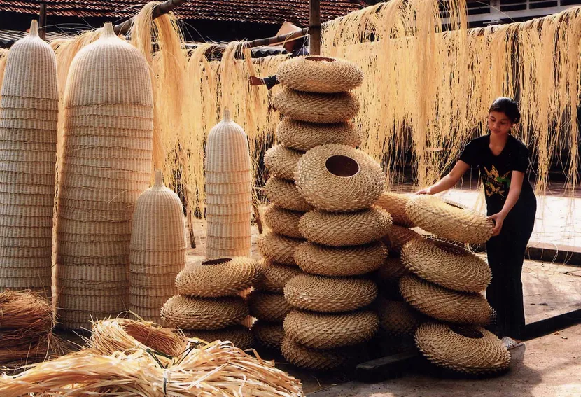 traditional bamboo crafts in vietnam