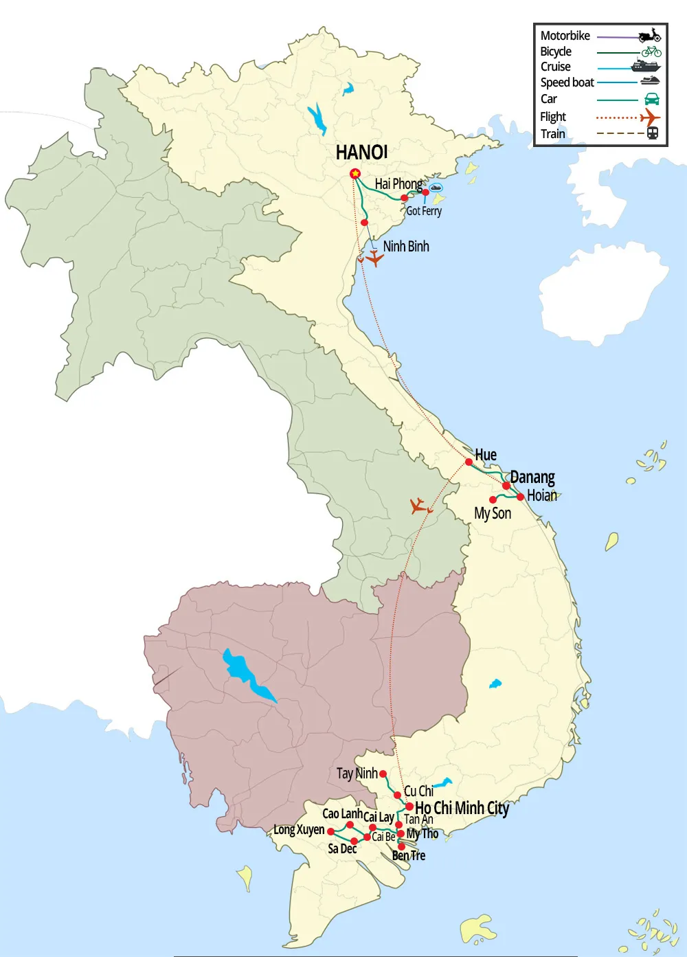 vietnam a febbraio itinerari consigliati