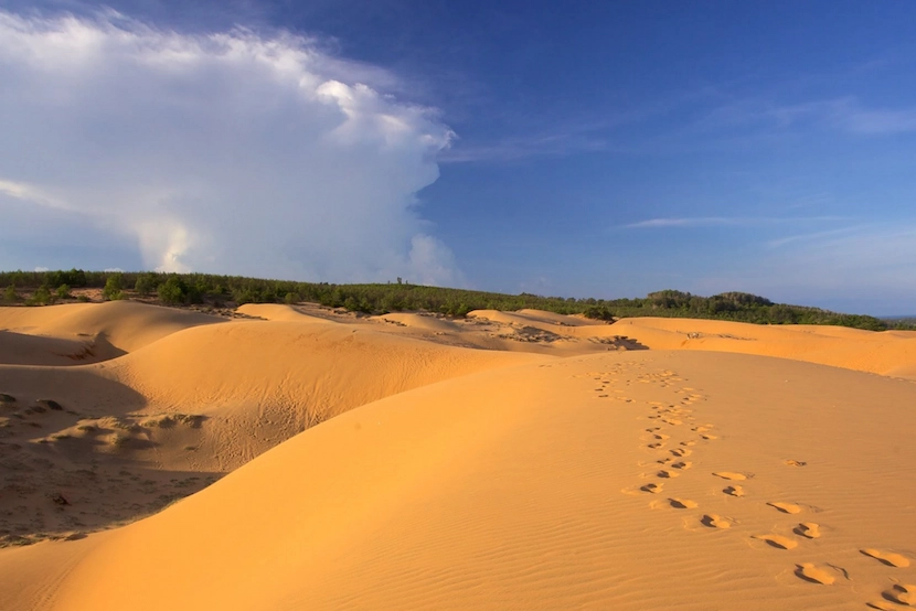 Dunas de arena de Mui Ne en el centro de Vietnam