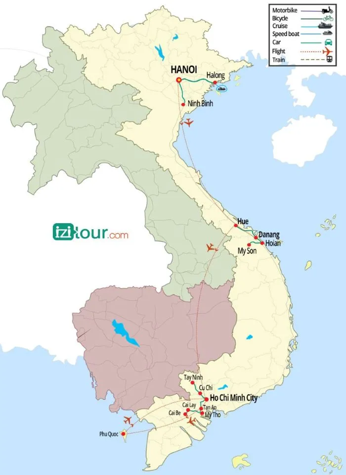 vietnam in december itinerary