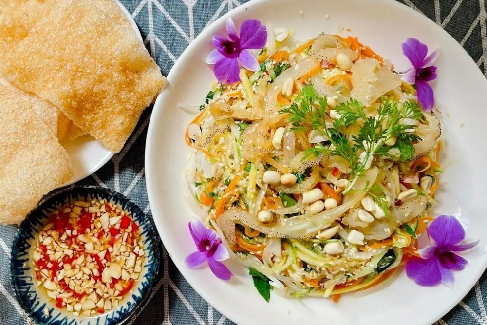 Insalata vietnamita di meduse
