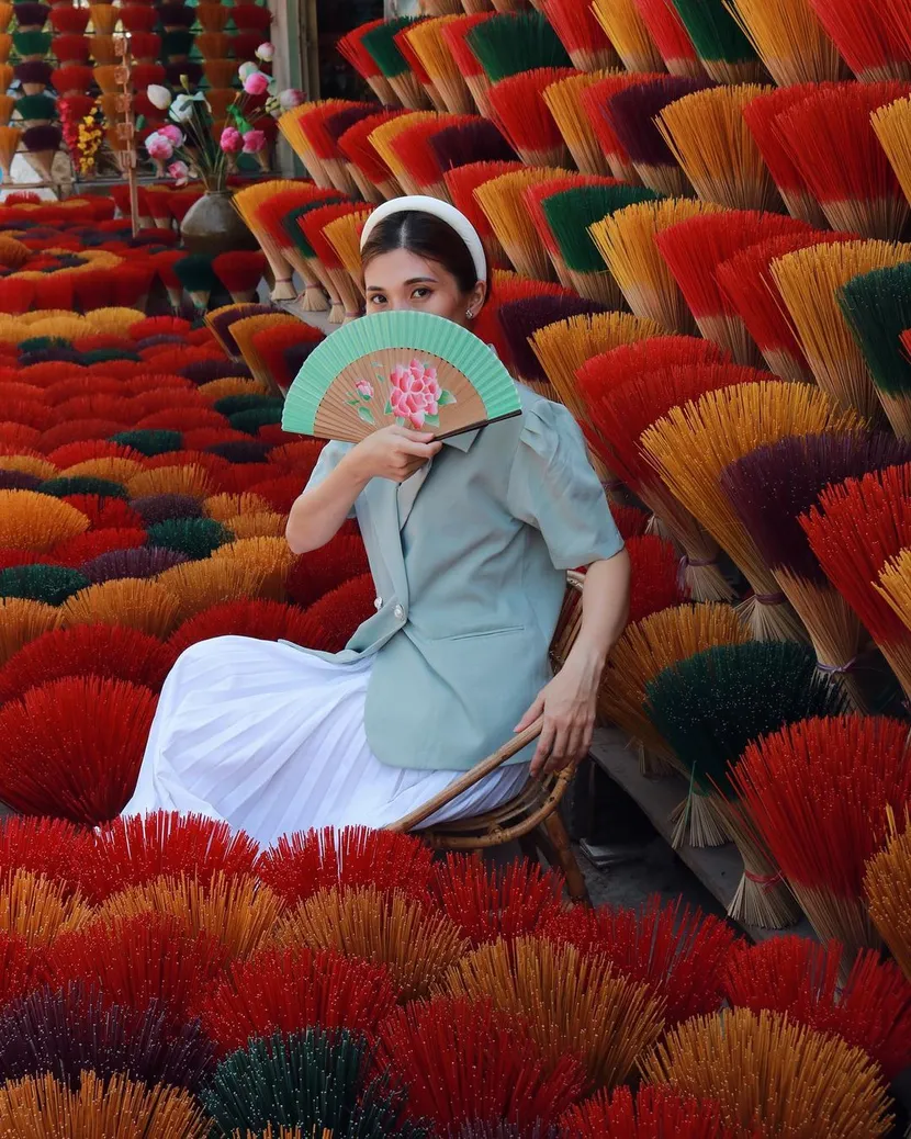 le village de l'encens de Thuy Xuan