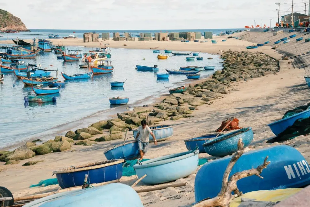 villages de pêcheurs Nhon Hai
