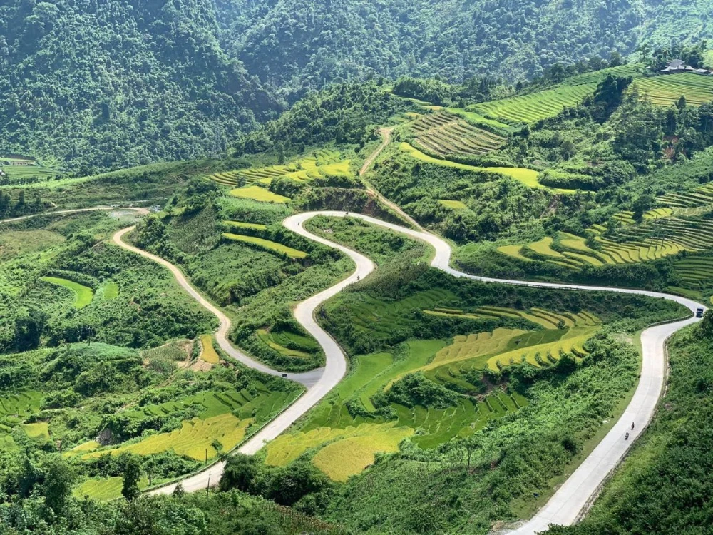 ban ho village near Sa pa