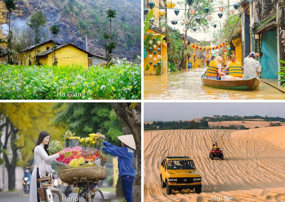 travel vietnam in october november