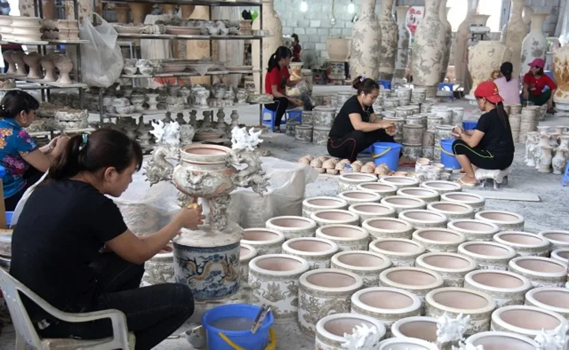 village de la céramique de Bat Trang hanoi 