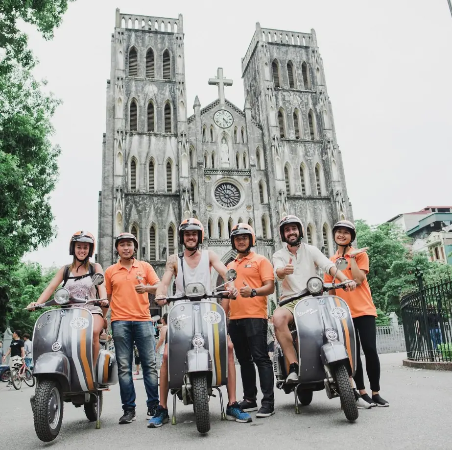 visite hanoi vespa 