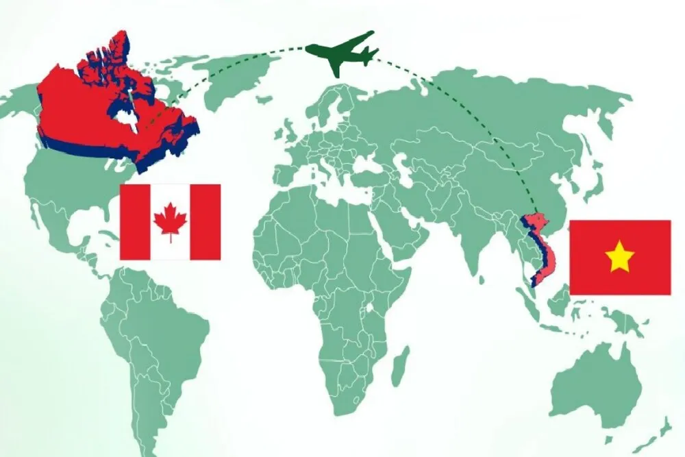 Vols au Vietnam depuis Canada