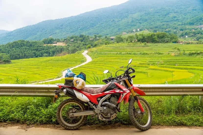 voyager en moto, puluong