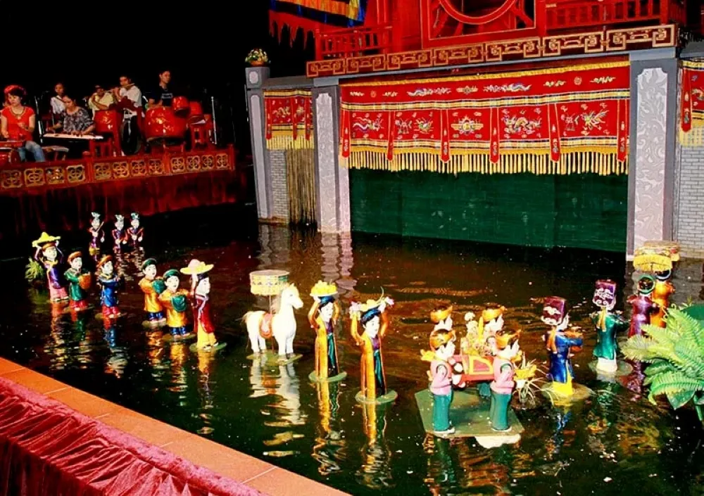 Water Puppet Show ad Hanoi