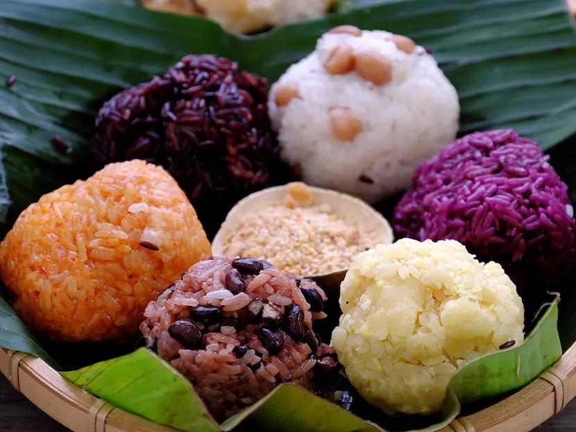 arroz glutinoso vietnamita