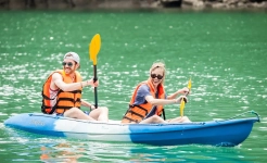 Cat Ba Ocean Cruise 07 - Kayaking