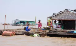 Meychrey floating village