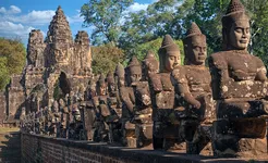 Siem Reap -  South Gate of Angkor Thom
