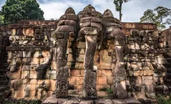 Siem Reap - The Terrace of Temple Elephants