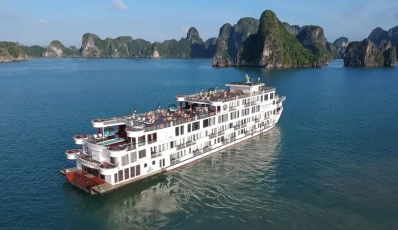 Ambassador Cruise | Halong Bay 2 days 1 night