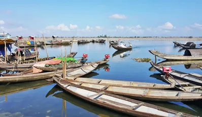Lagune de Chuon - Balade à vélo et excursion en bateau 
