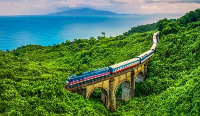Vietnã Épico: De Norte a Sul com Experiência de Trem
