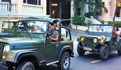 Bonjour Saigon en Jeep