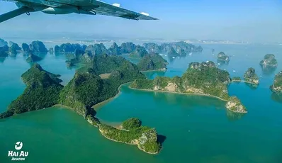 Der Traum von der Halong-Bucht im gemeinsamen Wasserflugzeug