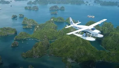 Traum auf der Halong-Bucht mit privatem Wasserflugzeug