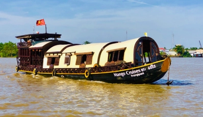 Private Sampan-Kreuzfahrt mit Mango | Mekong-Kreuzfahrt 3 Tage 2 Nächte