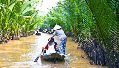 Blick auf den Mekong und Zentralvietnam | Klassische Vietnam-Tour