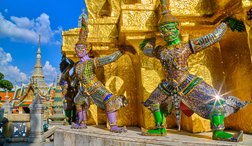 Parada em Bangkok & Vietnã Épico: Grande Palácio à Baía de Halong