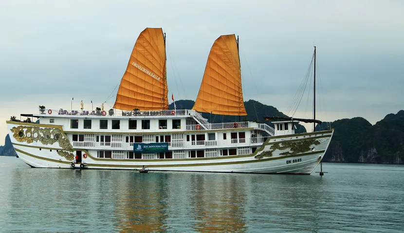 Jonque INDOCHINA SAILS | Baie d'Halong 3 jours 2 nuits