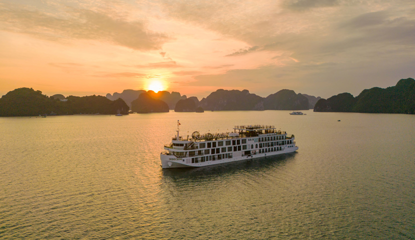 Jonque Indochine Premium | Crosière en baie d'Halong 3 jours 2 nuits